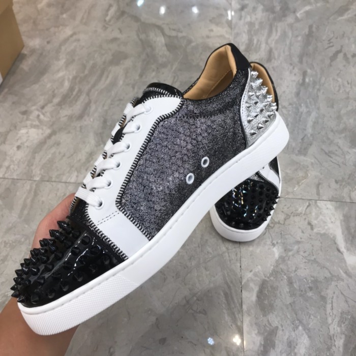 Christian Louboutin Louis Junior Spikes Orlato Flat Sneakers 50