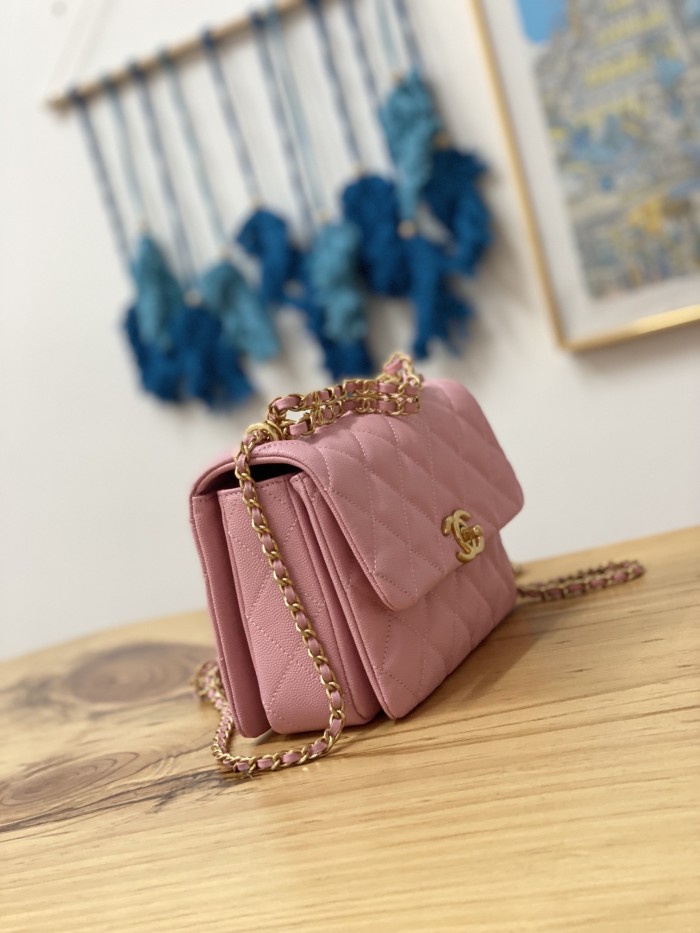 Handbag Chanel 3580 size 13*20*9.5 cm