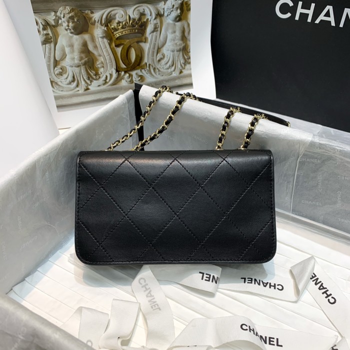 Handbag Chanel 2742 size 19 10.5 4.5 cm