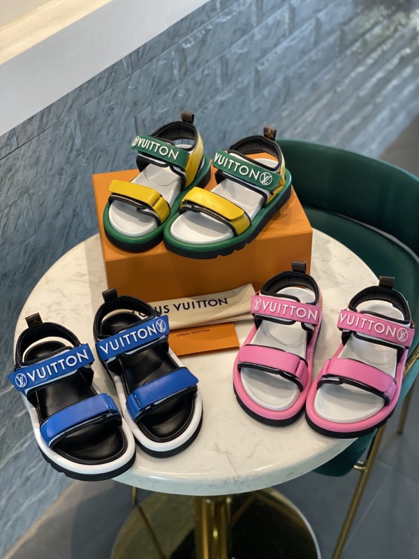 Louis Vuitton PASEO FLAT COMFORT SANDALS WOMEN 9