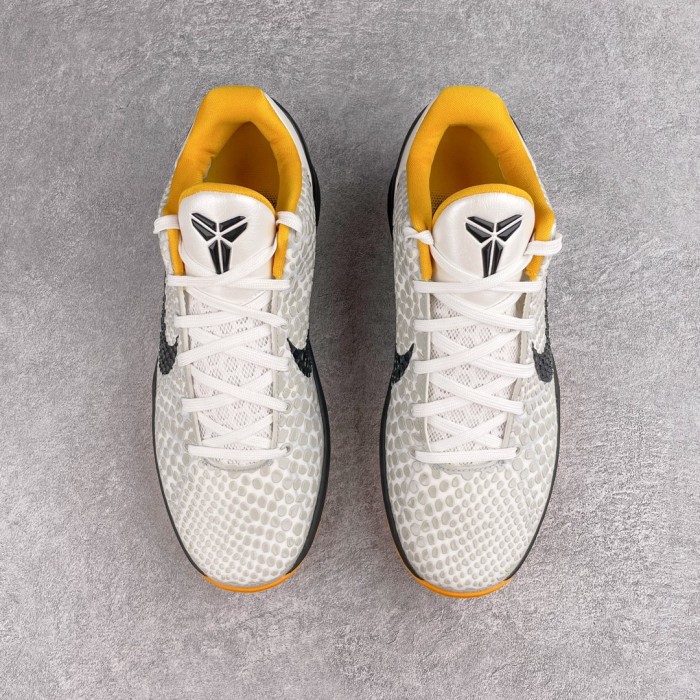 Kobe 6 Protro Playoff Pack White Del Sol