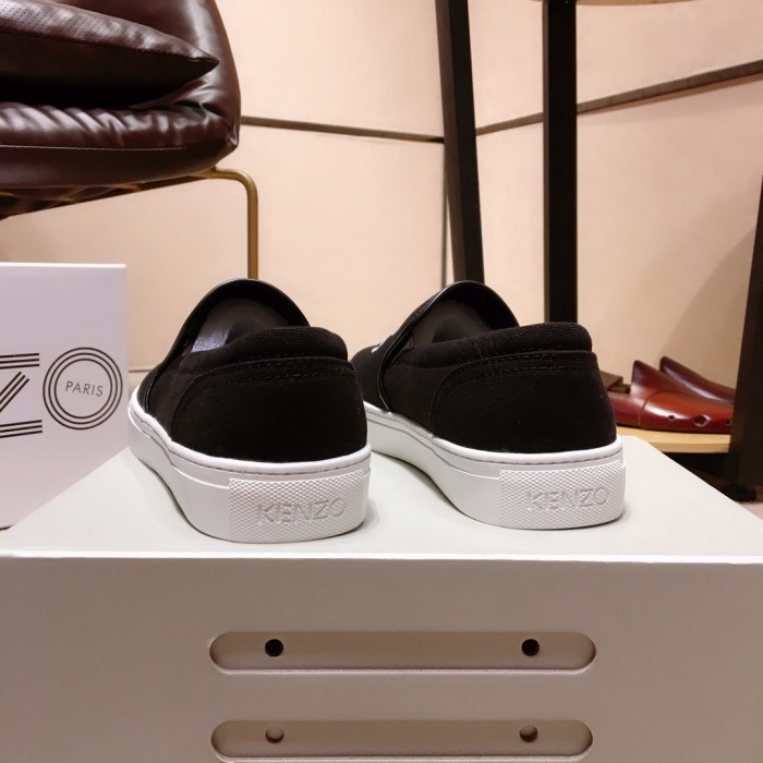 Kenzo K-SKATE Tiger canvas slip-on sneakers 20