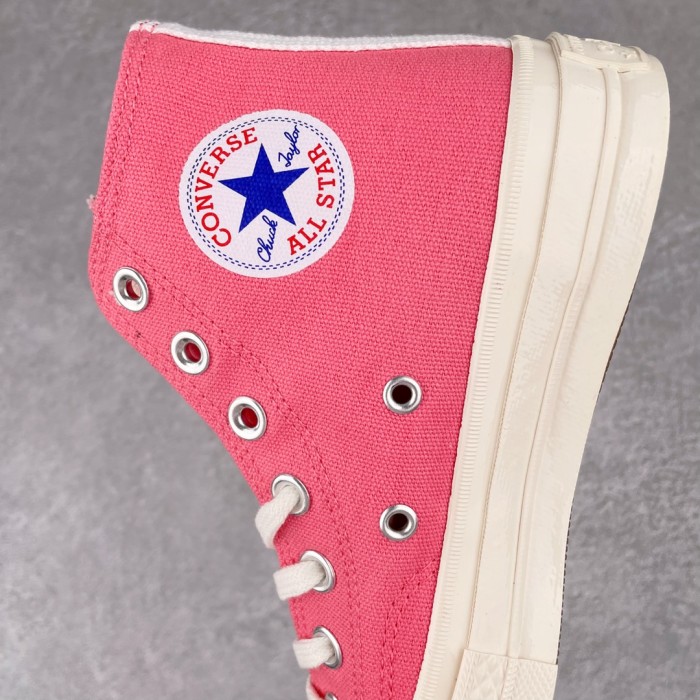 Converse Chuck Taylor All-Star 70s Hi Comme des Garcons Play Bright Pink