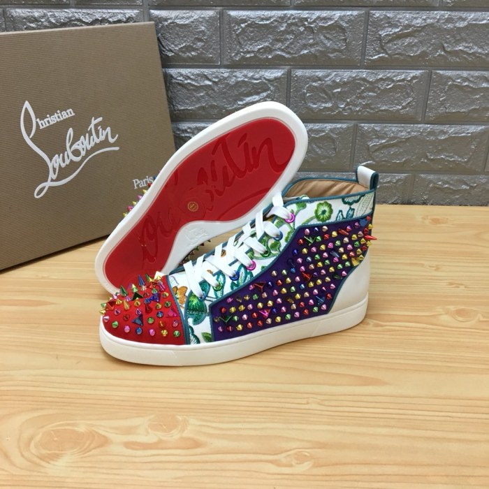Christian Louboutin Louis Junior Spikes Orlato Flat Sneakers 15