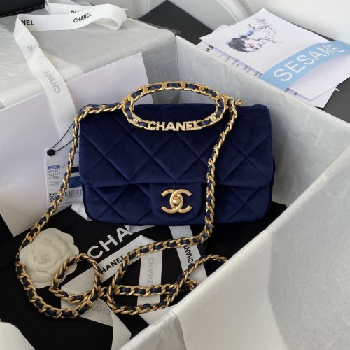 Handbag Chanel AS3451 size 24 cm