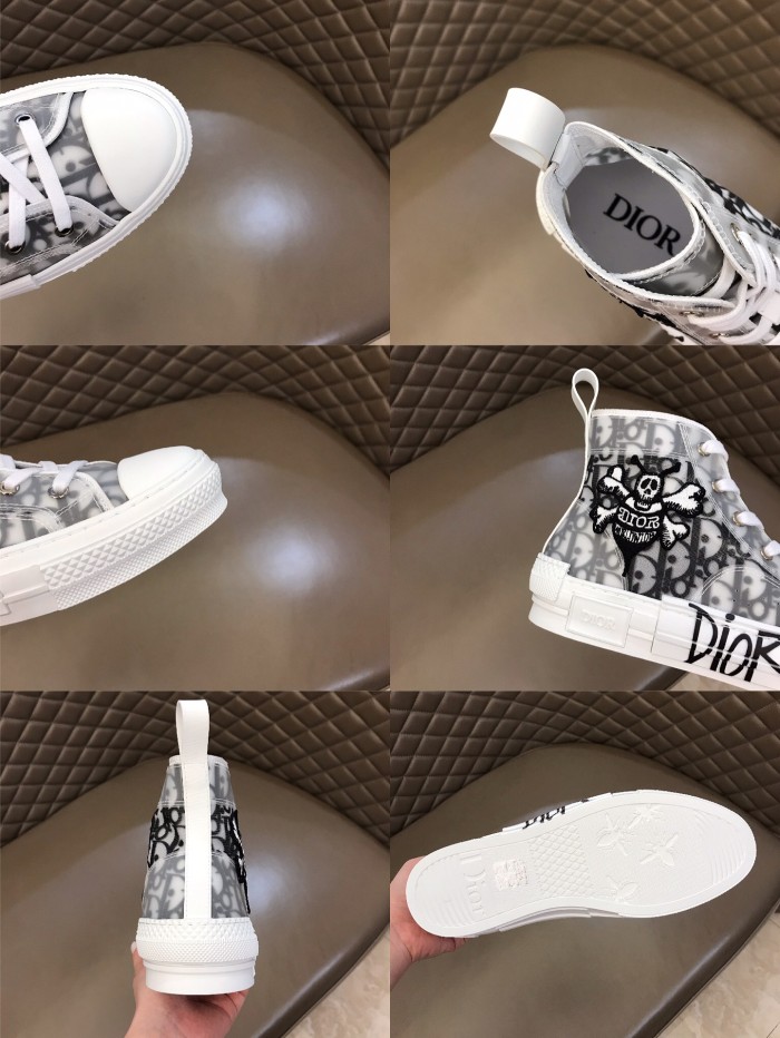 Dior And Shawn B23 High Top Bee Embroidery