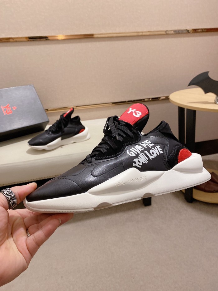 Y-3 Kaiwa Lace-Up Sneakers 19