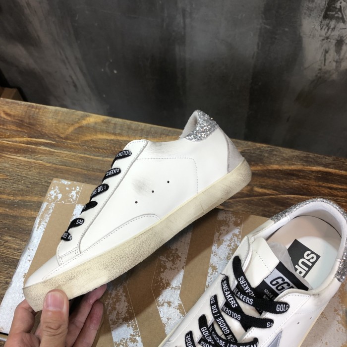 Golden Goose Superstar distressed-finish sneakers 6