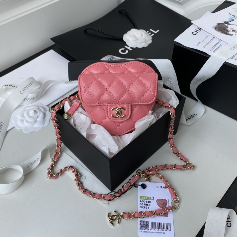 Handbag Chanel AS3189 size 8.5×11×5.5 cm
