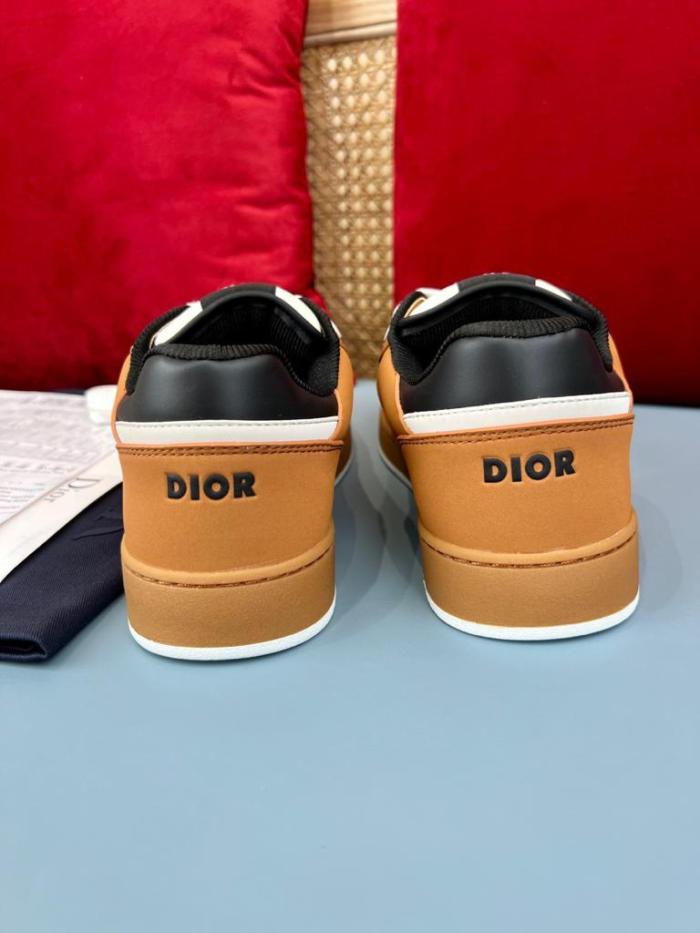 Dior B27 Low Coffee Cream Black