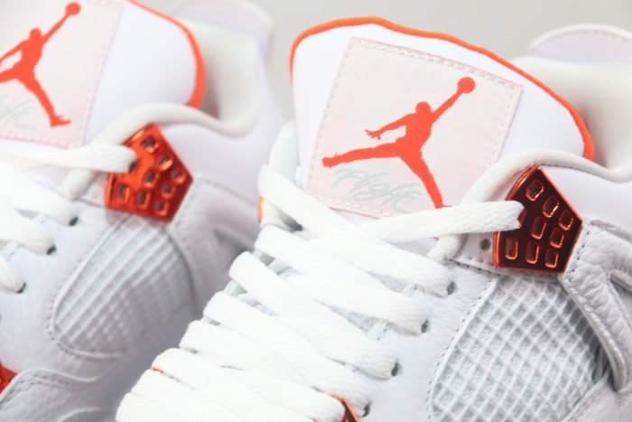 Jordan 4 Retro Metallic Orange