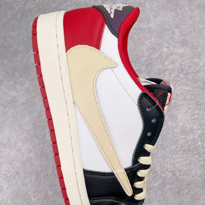 Jordan 1 Retro Low Travis Scott Black Red