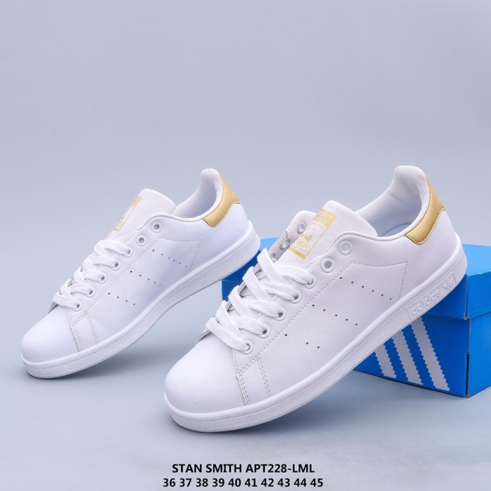 adidas Stan Smith White Gold Metallic