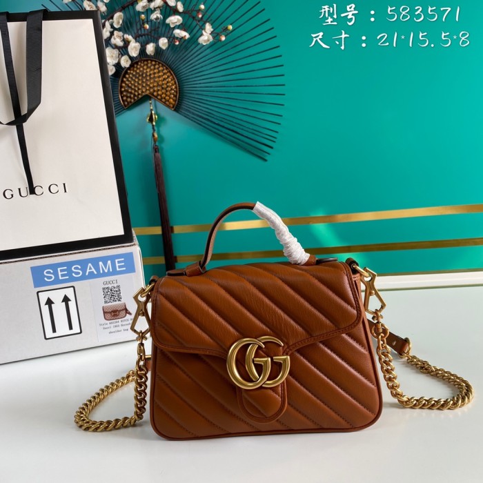 Handbag Gucci 583571 size 21*15.5*8 cm