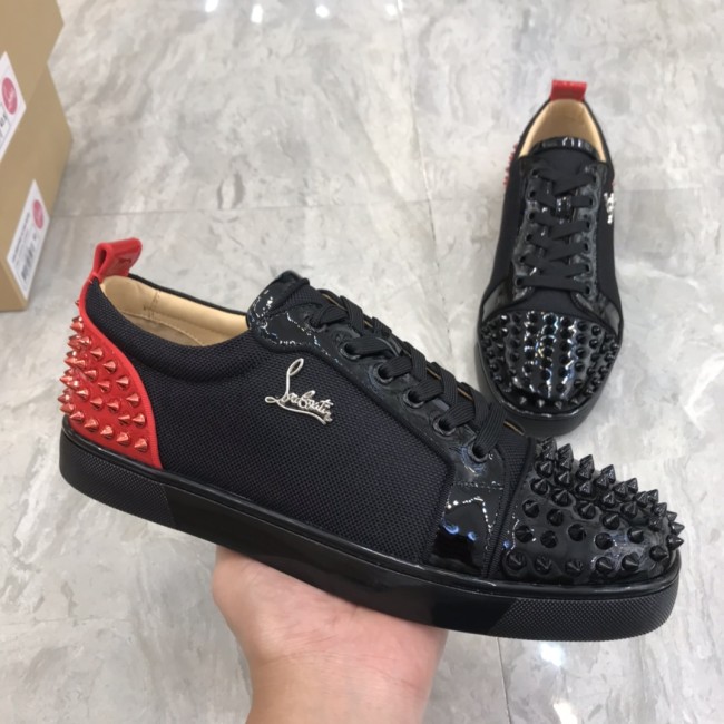Christian Louboutin Louis Junior Spikes Orlato Flat Sneakers 55