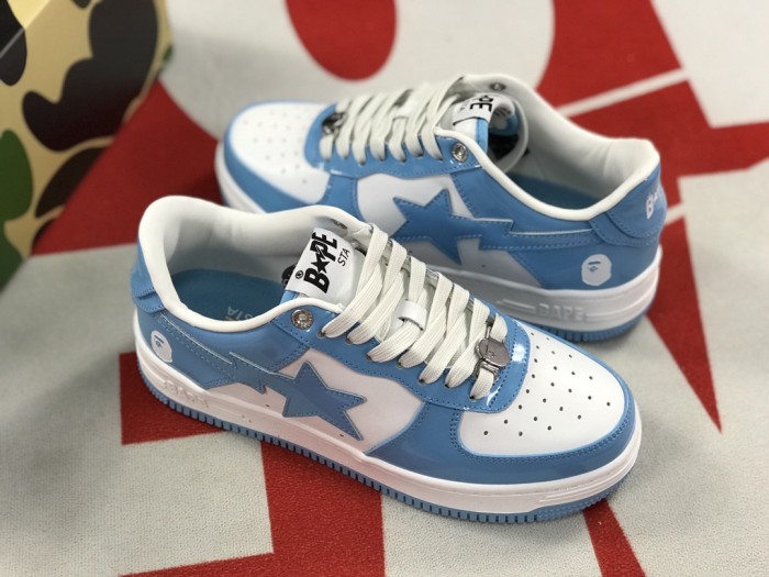 A Bathing Ape Bape Sta Low Blue