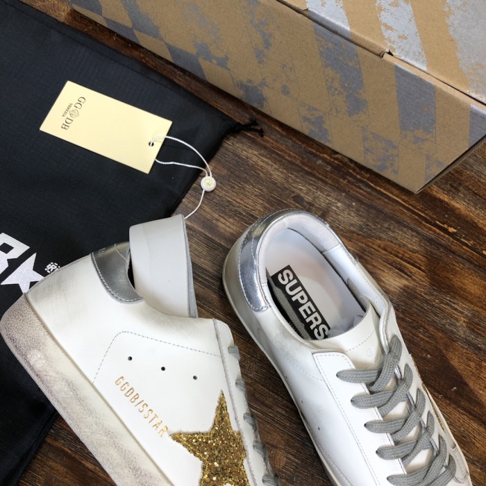 Golden Goose Superstar distressed-finish sneakers 10