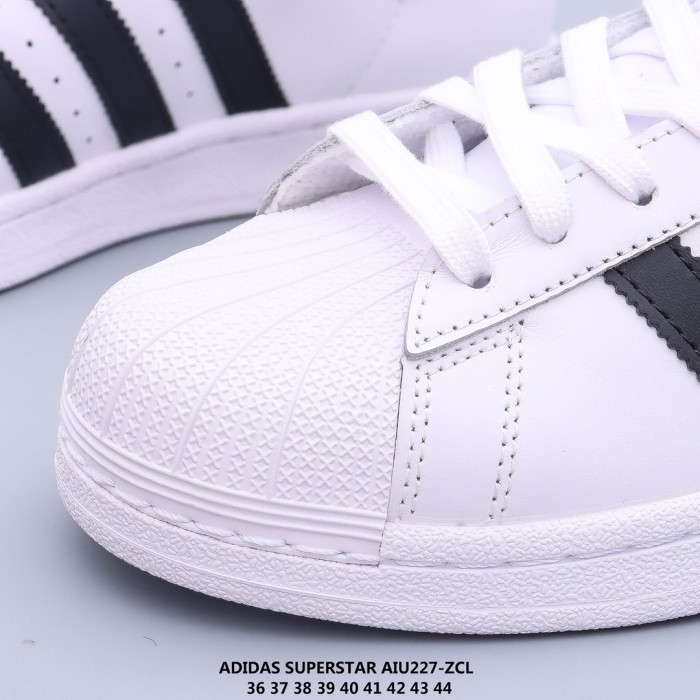 adidas Superstar White Black a