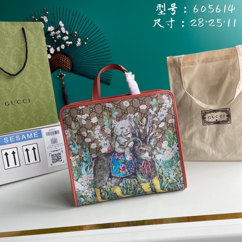 Handbag Gucci 605614 size 28*25*11 cm