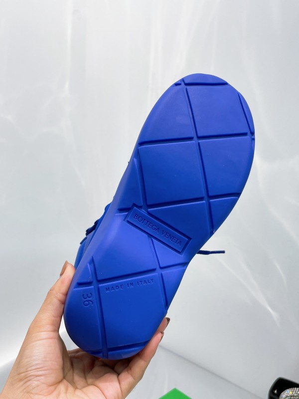 Bottega Veneta Puddle Bomber Lace-up Rubber And Shell Boots 6