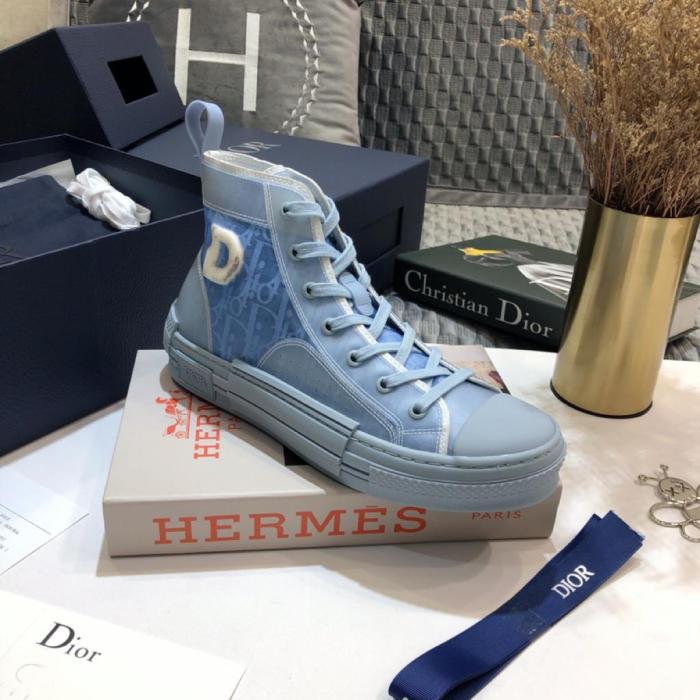 Dior B23 High Top Daniel Arsham Light Blue