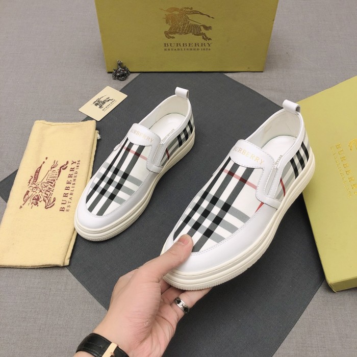 Burberry Perforated Check Sneaker 40