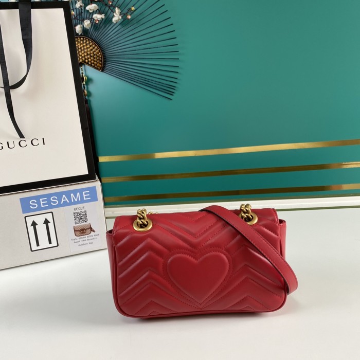 Handbag Gucci 446744 size 23*14*6 cm