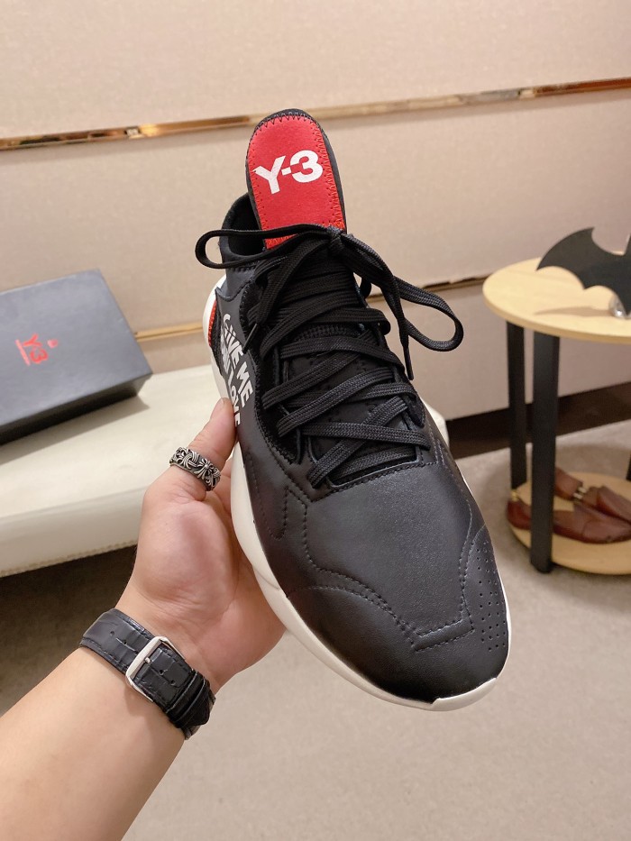 Y-3 Kaiwa Lace-Up Sneakers 19