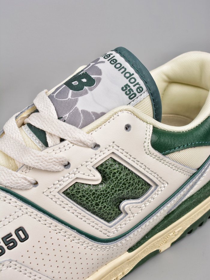 New Balance 550 Aime Leon Dore White Green