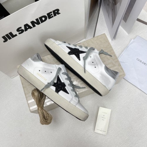 Golden Goose Superstar distressed-finish sneakers 27