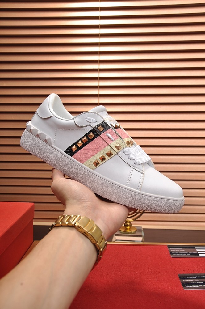 Valentino Garavani Rockstud Untitled calfskin sneaker 6