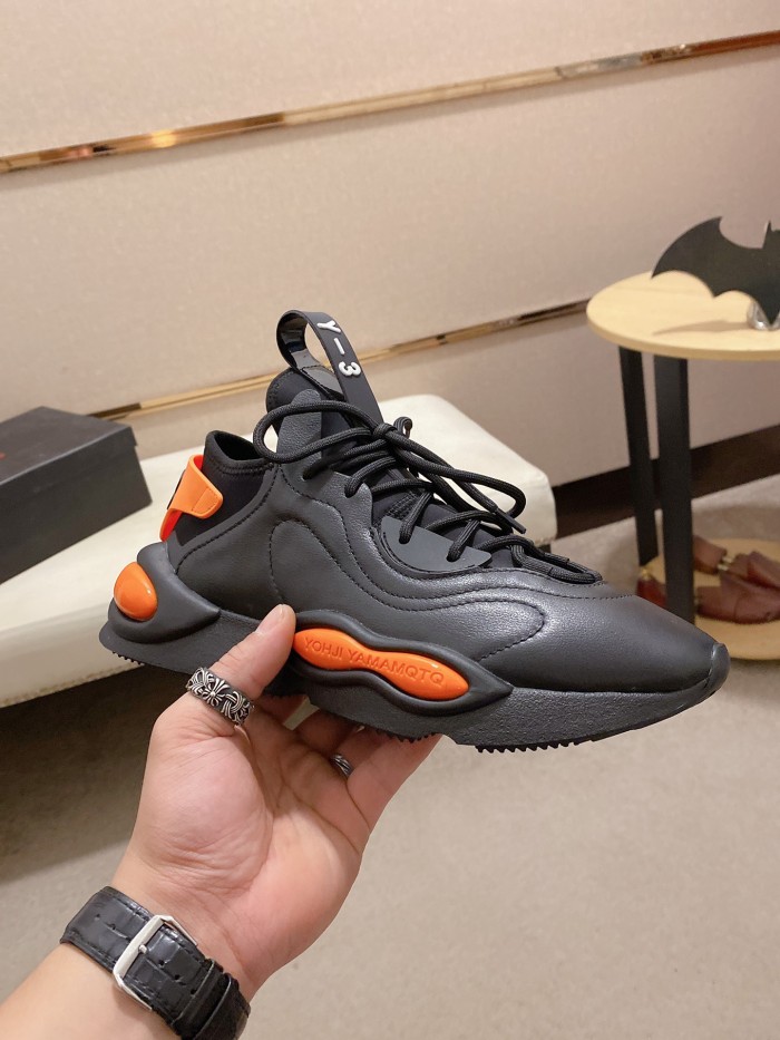 Y-3 Kaiwa Lace-Up Sneakers 7