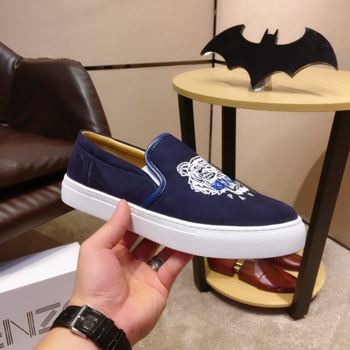 Kenzo K-SKATE Tiger canvas slip-on sneakers 12