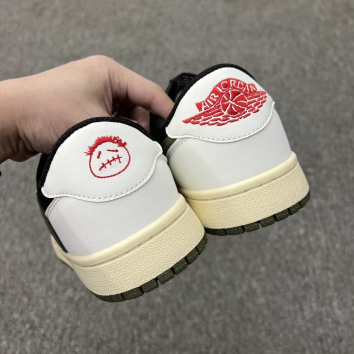 Jordan 1 Retro Low OG SP Travis Scott Olive (Women's)