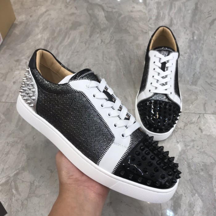 Christian Louboutin Louis Junior Spikes Orlato Flat Sneakers 50