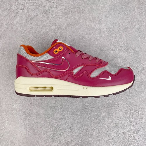 Nike Air Max 1 Patta Waves Rush Maroon (without Bracelet)