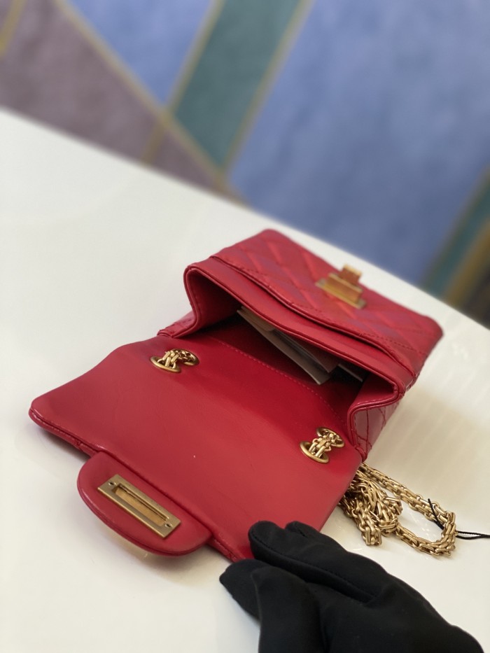 Handbag Chanel AS1326 size 17 13.5 5.5 cm