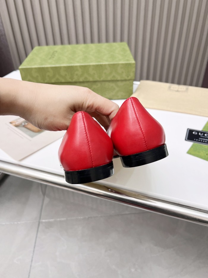 Gucci Women's ballet flat with Double G WOMEN 8