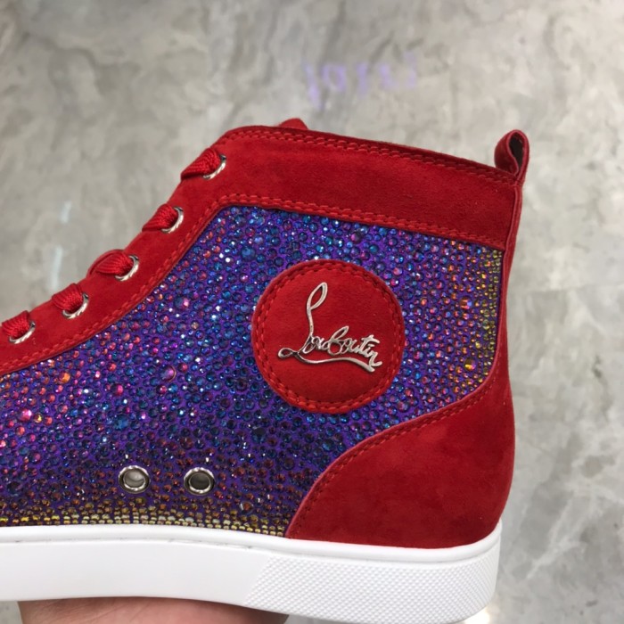 Christian Louboutin Louis Junior Spikes Orlato Flat Sneakers 37