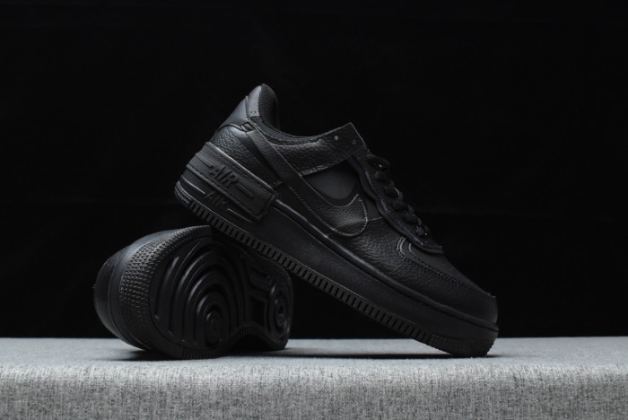 Nike Air Force 1 Shadow Triple Black (W)