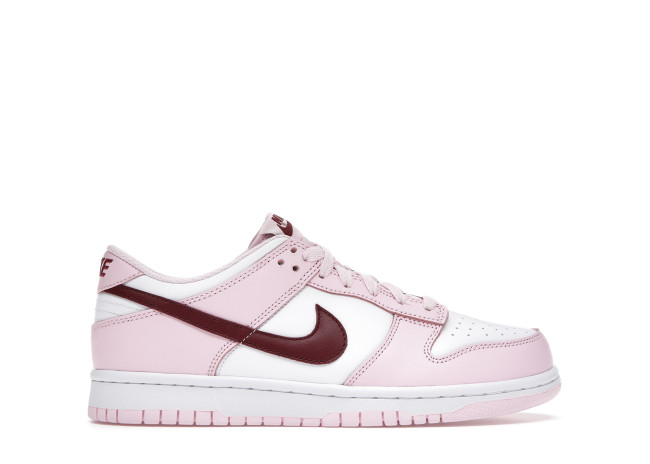 Nike Dunk Low Pink Foam Red White (GS)