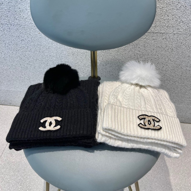 Hat & Scarf Chanel 5