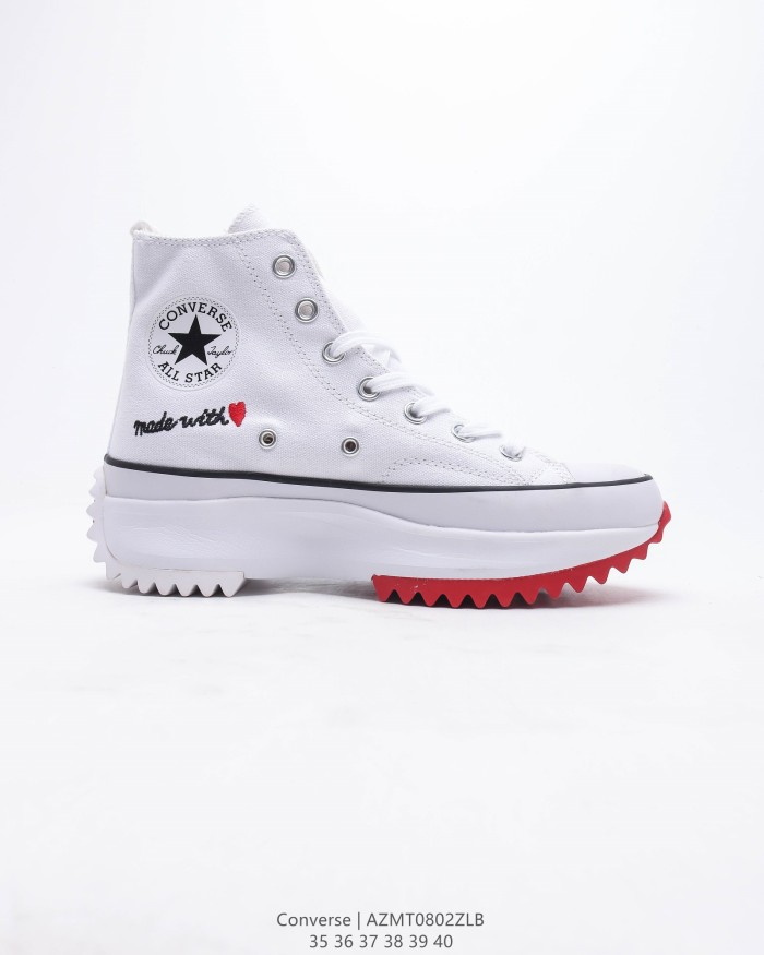 Converse Run Star Hike Hi Made with Love White (W)
