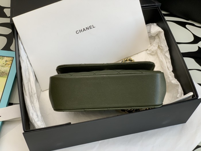 Handbag Chanel 99209 size 12*17.5*5.5 cm