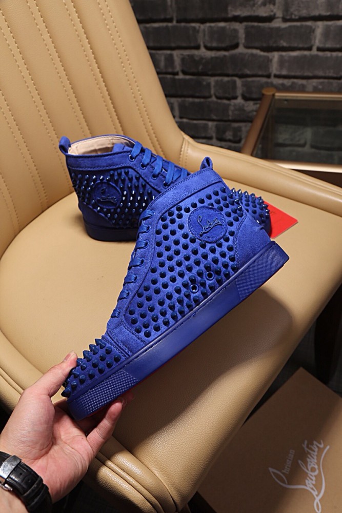 Christian Louboutin Louis Junior Spikes Orlato Flat Sneakers 7