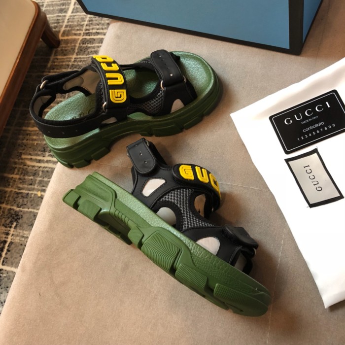 Gucci Leather espadrille with Double G WOMEN 1