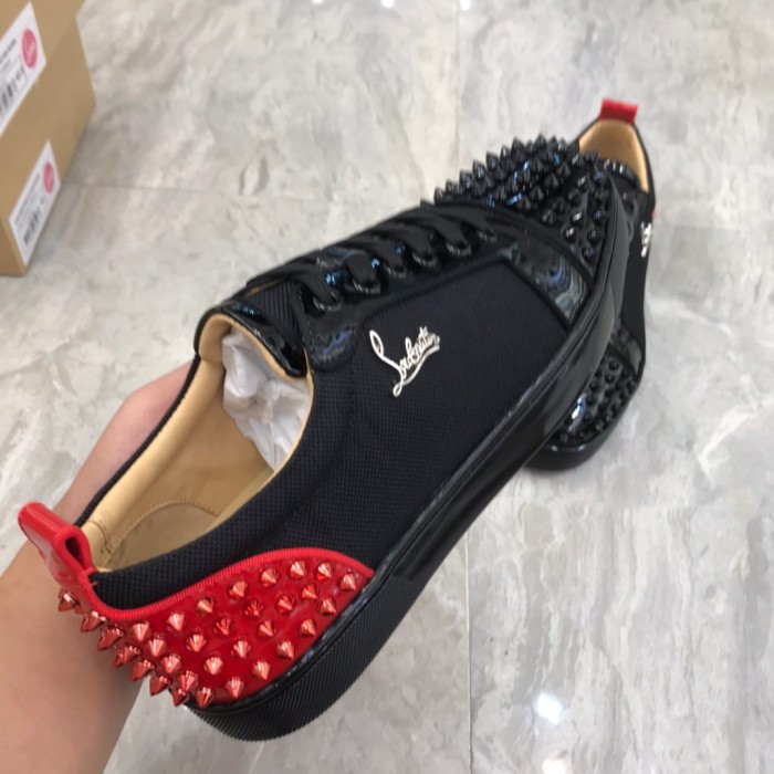 Christian Louboutin Louis Junior Spikes Orlato Flat Sneakers 55