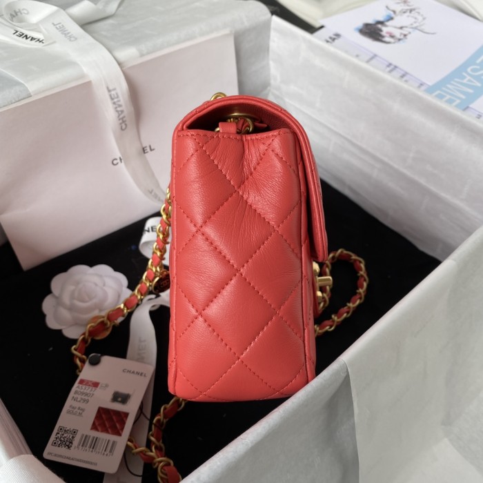 Handbag Chanel AS3737 size 14.5*19*6.5 cm