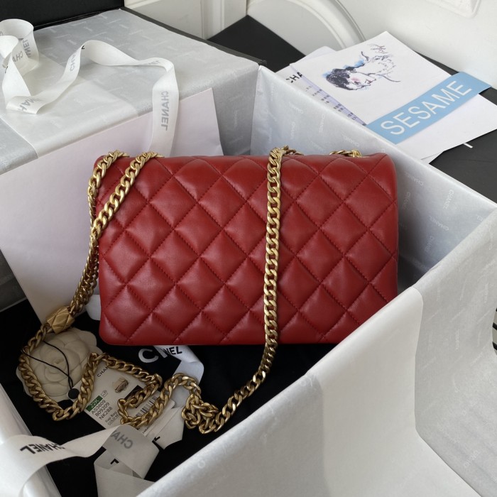 Handbag Chanel AS3609 size 16*25*10 cm