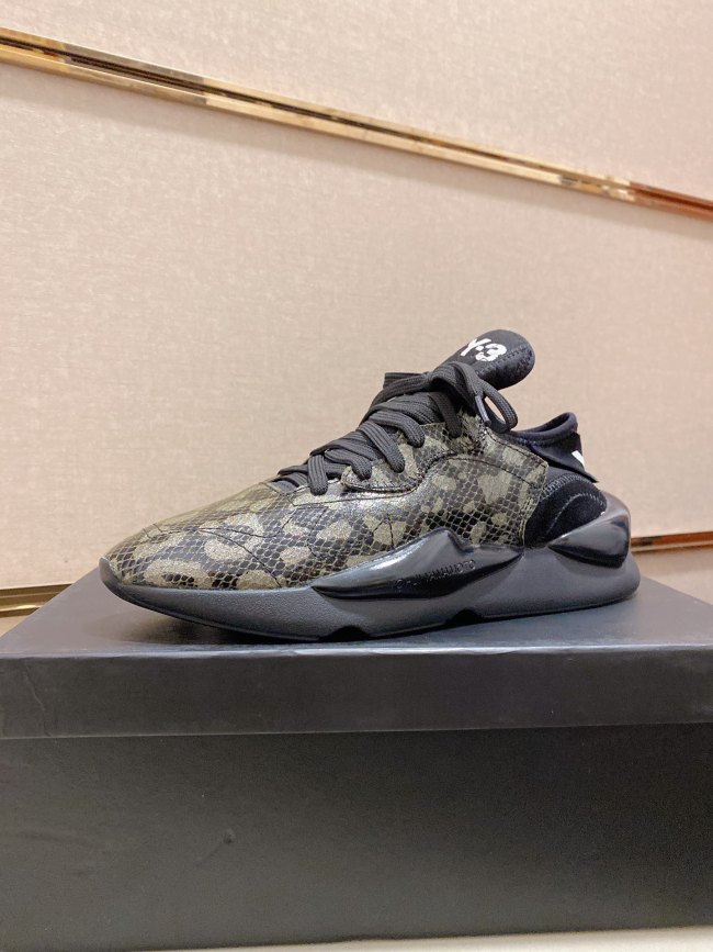 Y-3 Kaiwa Lace-Up Sneakers 15